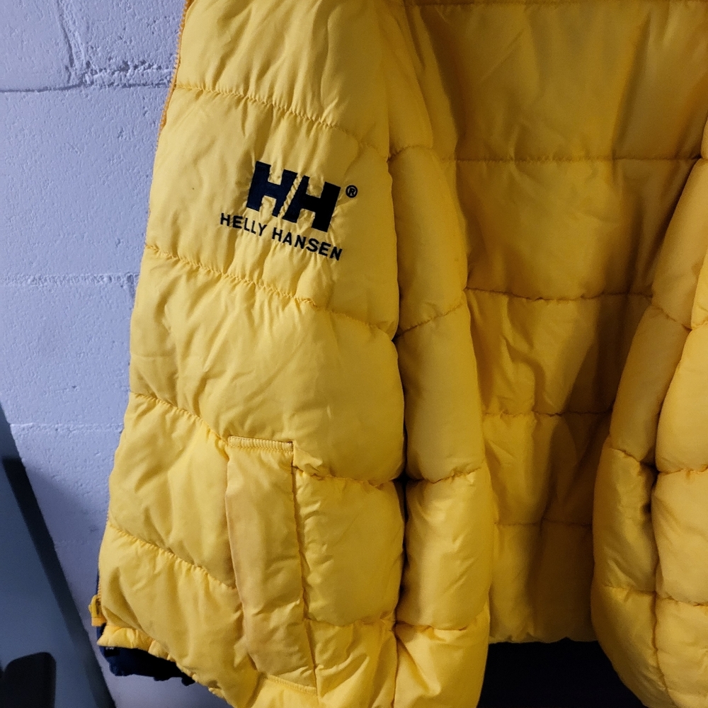 Helly Hansen Reversable Down Puffy Jacket Men's S… - image 7